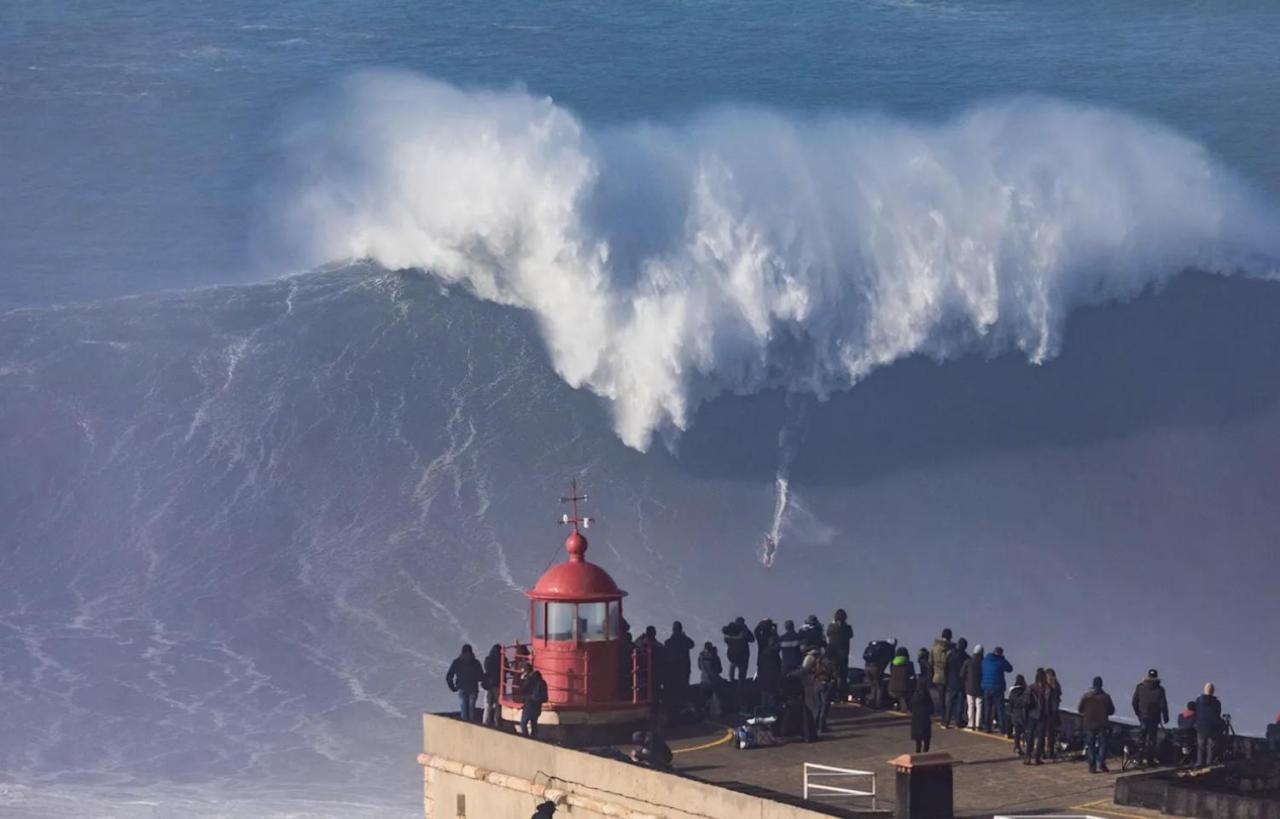 Apartmán Casa Na Onda Subvila Nazaré Exteriér fotografie